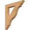 Ekena Millwork Funston Traditional Smooth Bracket, Western Red Cedar, 5 1/2"W x 40"D x 44"H BKT06X40X44FST01SWR - alternate 1
